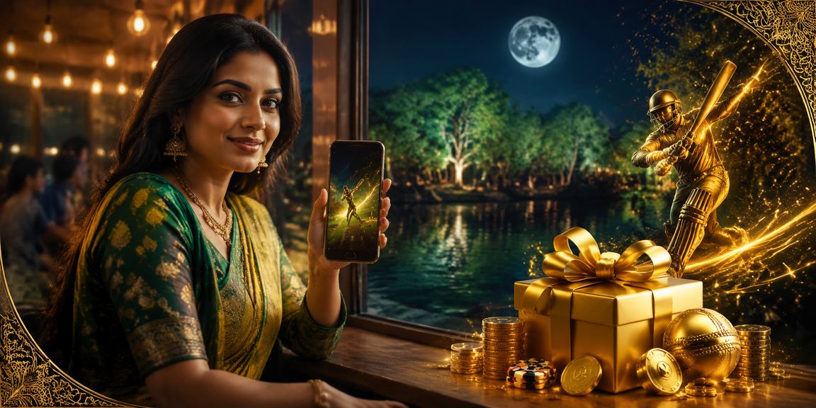 সিলেটের একজন তরুণী মোবাইলে 111det - এ ক্রিকেট বেটিং উপভোগ করছেন